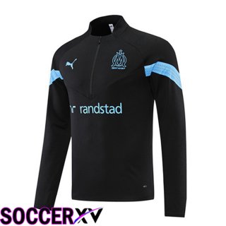 Olympique MarseilleTraining Sweatshirt Black 2022/2023