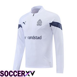 Olympique MarseilleTraining Sweatshirt White 2022/2023