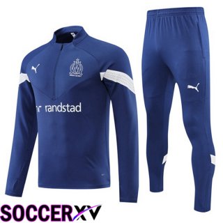 Olympique MarseilleTraining Jacket Suit Royal Blue 2022/2023