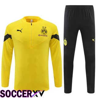 Borussia Dortmund Training Jacket Suit Yellow 2022/2023