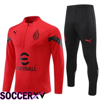 AC Milan Training Jacket Suit Red 2022/2023