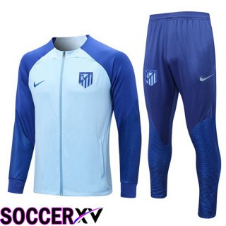 Olympique MarseilleTraining Jacket Suit Blue 2022/2023