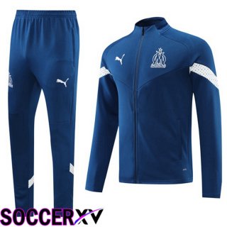 Olympique MarseilleTraining Jacket Suit Royal Blue 2022/2023