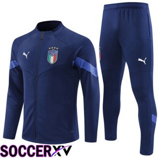 Italy Royal Training Jacket Suit Blue 2022/2023