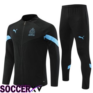 Olympique MarseilleTraining Jacket Suit Black 2022/2023