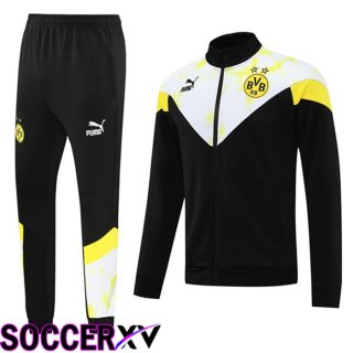 Borussia Dortmund Training Tracksuit Windbreaker Black Yellow 2022/2023