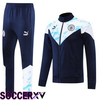 Manchester City Training Jacket Suit Royal Blue 2022/2023