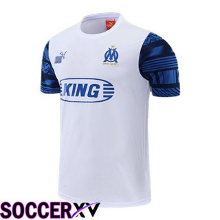 Olympique MarseilleTraining T Jersey White 2022/2023