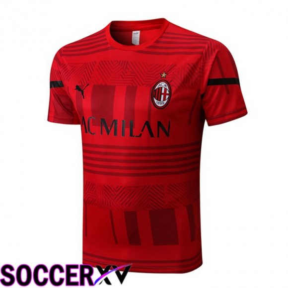 AC Milan Training T Jersey Red 2022/2023