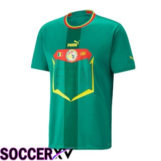 Senegal Away Jersey Green World Cup 2022