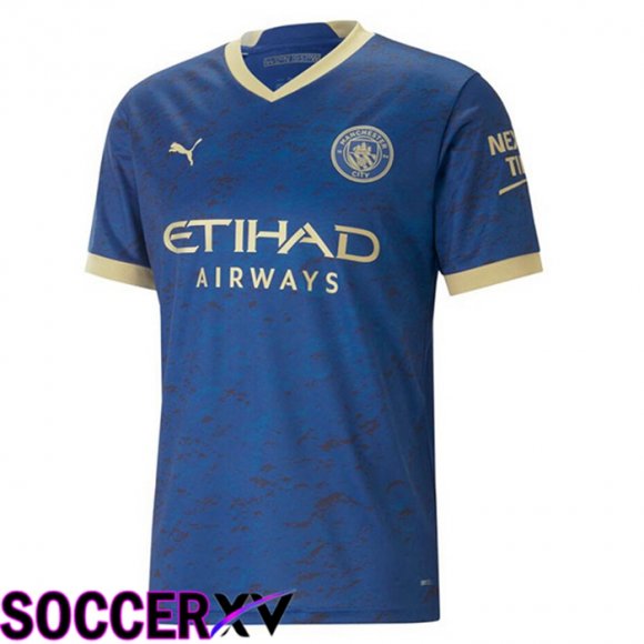 Manchester City Soccer Jersey Special Blue 2022/2023