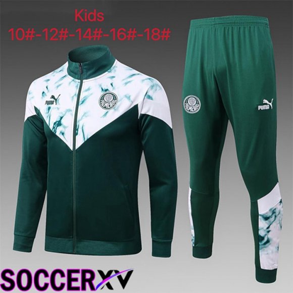 Palmeiras Kids Training Jacket Suit Green 2023/2024