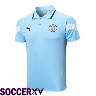 Manchester City Soccer Polo Blue 2023/2024