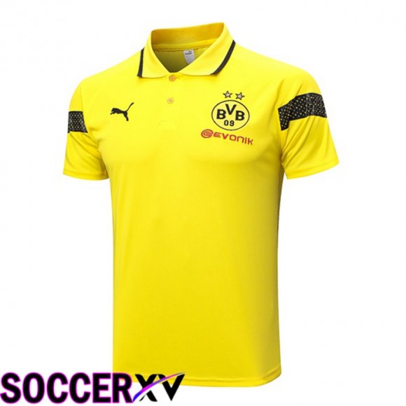 Borussia Dortmund Soccer Polo Yellow 2023/2024