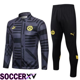 Borussia Dortmund Training Jacket Suit Grey 2023/2024