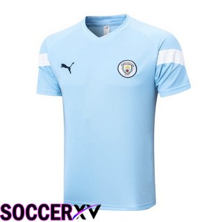 Manchester City Training T Shirt Blue 2023/2024