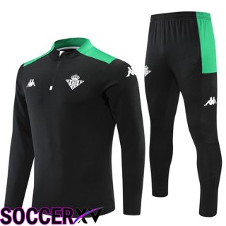 Real Betis Training Jacket Suit Black 2022/2023