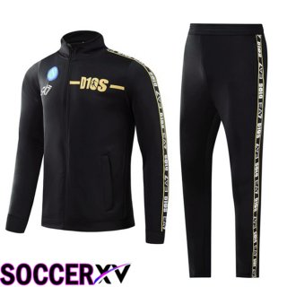 SSC Napoli Training Jacket Suit Black 2022/2023