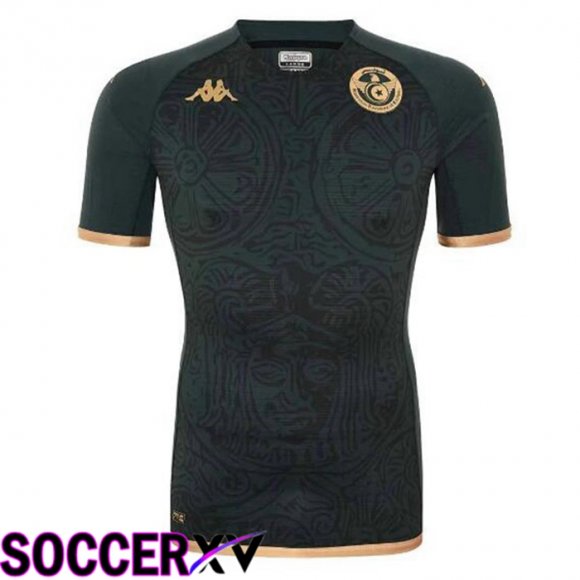 Tunisia Third Jersey Black World Cup 2022