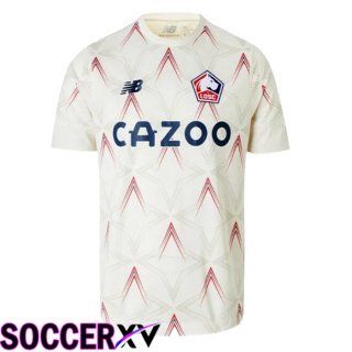 Lille OSC Soccer Jersey Fourth White 2022/2023