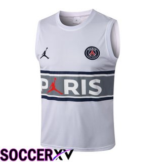 Paris Saint Germain Soccer Vest White 2022/2023