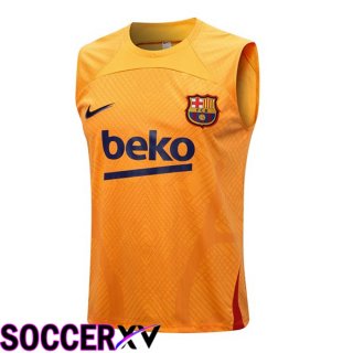 FC Barcelona Soccer Vest Orange 2022/2023