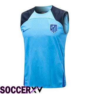 Atletico Madrid Soccer Vest Blue 2022/2023