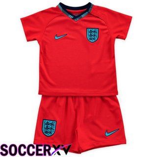 England Kids Away Jersey Red 2023/2023