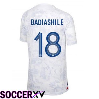 France (BADIASHILE 18) Away Jersey White World Cup 2022