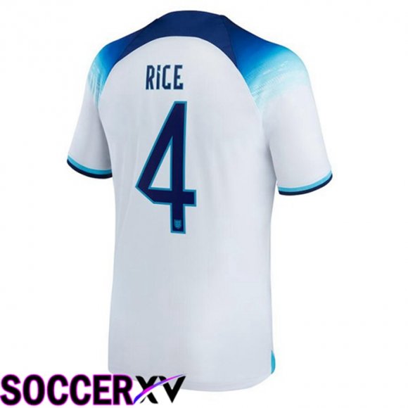 England (RICE 4) Home Jersey White World Cup 2022