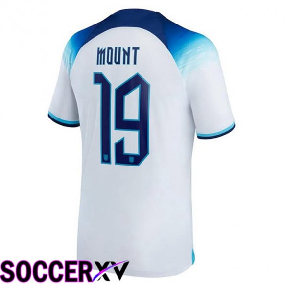 England (MOUNT 19) Home Jersey White World Cup 2022