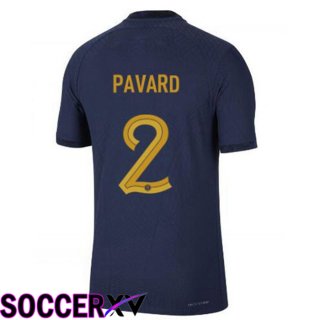 France (PAVARD 2) Home Jersey Royal Blue World Cup 2022