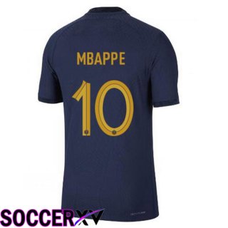 France (MBAPPE 10) Home Jersey Royal Blue World Cup 2022