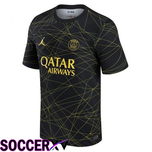 Paris Saint Germain Soccer Jersey Fourth Black 2022/2023