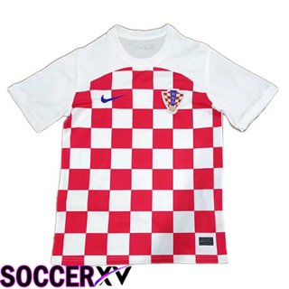 Croatia Home Jersey White Roug Version Leak 2023/2023