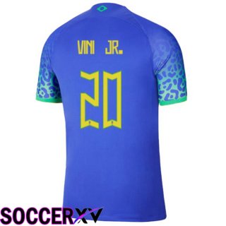 Brazil (VINI JR. 20) Away Jersey Blue 2023/2023