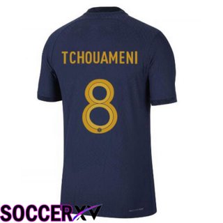 France (TCHOUAMENI 8) Home Jersey Royal Blue 2023/2023