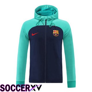 FC Barcelona Training Jacket Hoodie Green 2022/2023