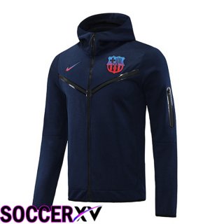 FC Barcelona Training Jacket Hoodie Royal Blue 2022/2023