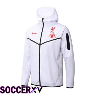 FC Liverpool Training Jacket Hoodie White 2022/2023