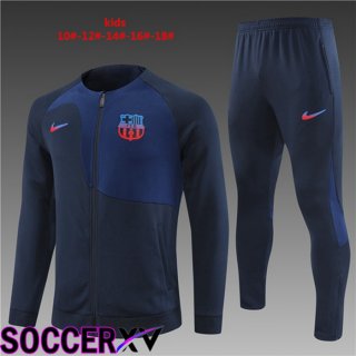 FC Barcelona Kids Training Jacket Suit Royal Blue 2022/2023