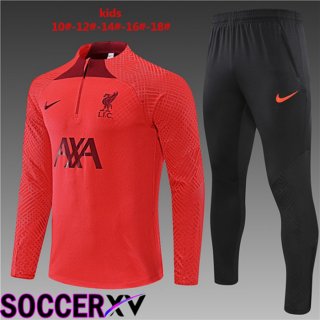 FC Liverpool Kids Training Tracksuit Red 2022/2023