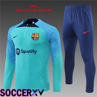 FC Barcelona Kids Training Tracksuit Blue 2022/2023