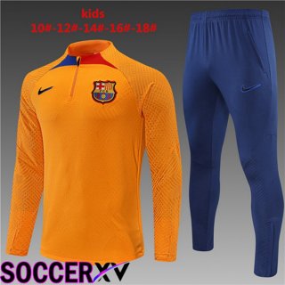 FC Barcelona Kids Training Tracksuit Yellow 2022/2023