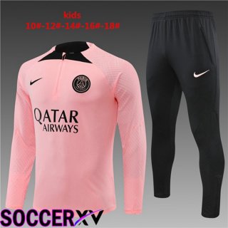 Paris Saint Germain Kids Training Jacket Suit Pink 2022/2023