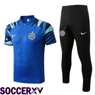 Inter Milan Polo Jersey + Pants Blue 2022/2023