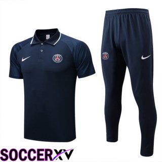 Paris Saint Germain Polo Jersey + Pants Royal Blue 2022/2023