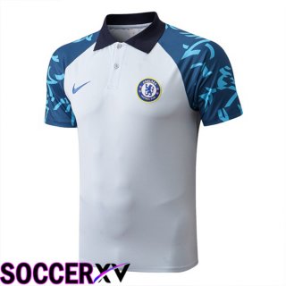 FC Chelsea Polo Jersey Grey 2022/2023