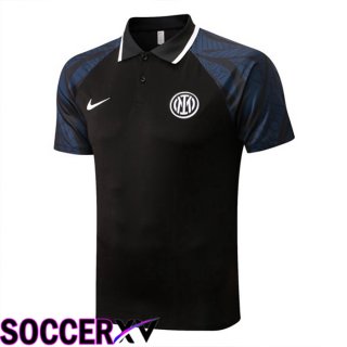 Inter Milan Polo Jersey Black 2022/2023