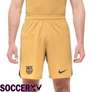 FC Barcelona Soccer Shorts Away Yellow 2022/2023